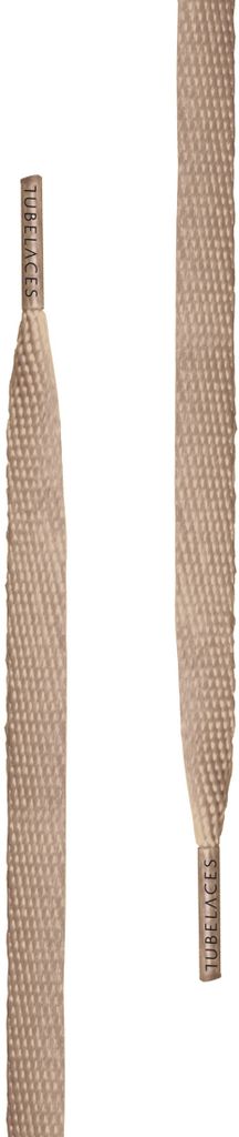 Šnúrky do topánok White Flat Khaki-120cm Obrázok produktu 