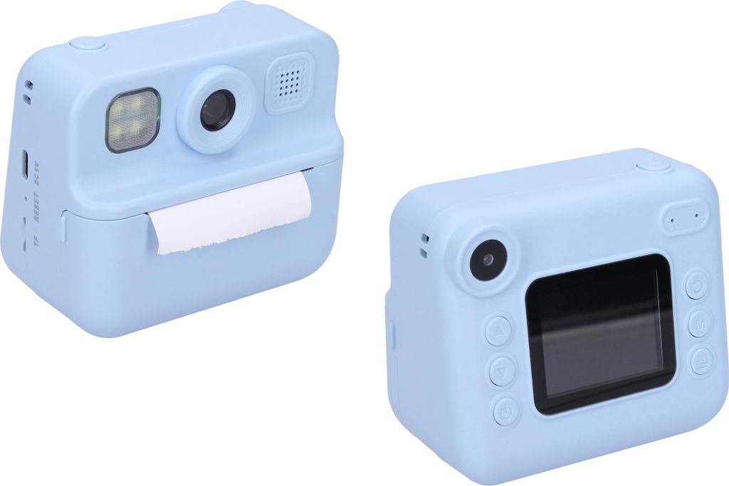 Appareil photo numérique pour enfants avec imprimante, bleu Image du produit 