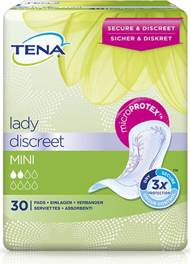 TENA Lady Discreet 30 Stück Mini Produktbild 