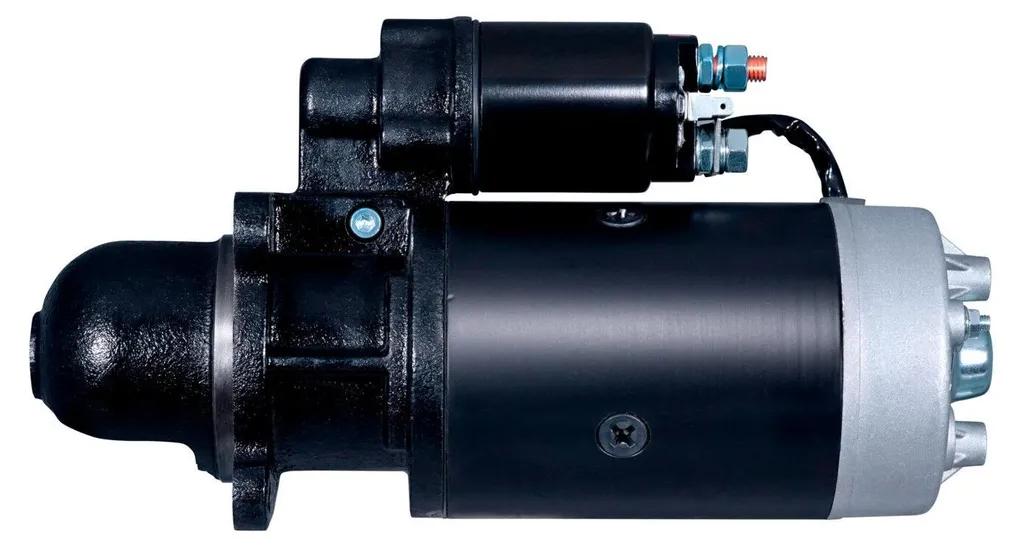 Démarreur robuste 24V 10 dents HELLA - Puissance 4kW pour Volvo FLC