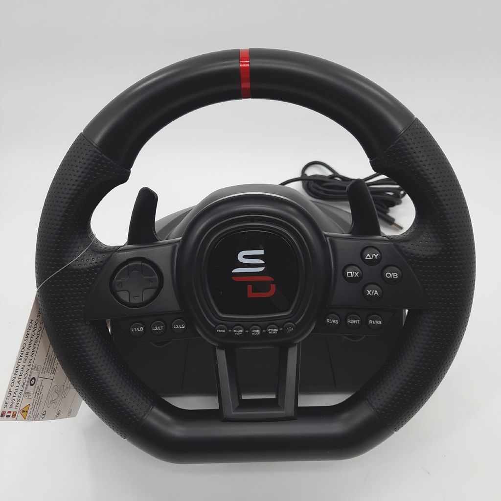 SuBsonic SA5645-NG - Lenkrad + Pedale - PC - PlayStation 4 - Xbox One - Xbox One S - Xbox One X - Xbox Series S - Xbox Series X - D-Pad - Schaltfl...