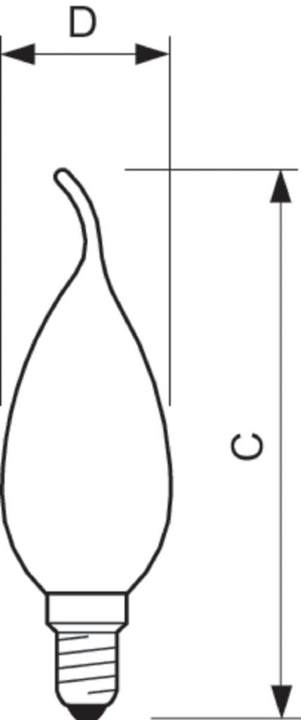 Philips Corepro LED Kerze E14 Gebogen-tip Matt 2.2W 250lm - 827 Extra Warmweiß - Ersatz Für 25W