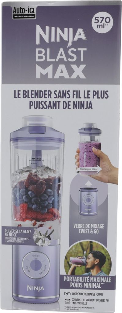 Ninja BC251EULD, Tragbarer Mixer, 0,57 l, Eis-Crusher, Produktbild 