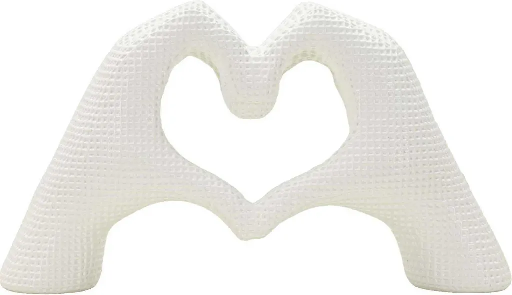 Sculpture Mains Lover Blanche : Art Chic et Durable Mauro Ferretti
