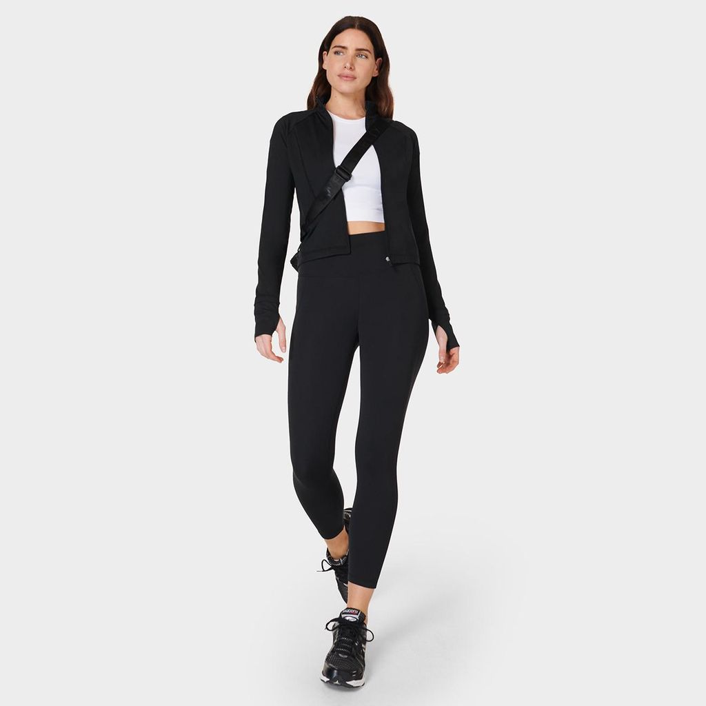 SWEATY BETTY Sustainable All Day Legging 7/8 SCHWARZ M