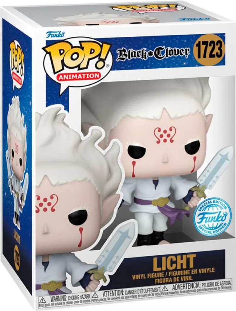 Figurine Licht Black Clover Funko Pop! Exclusive en Vinyle de Qualité - 2