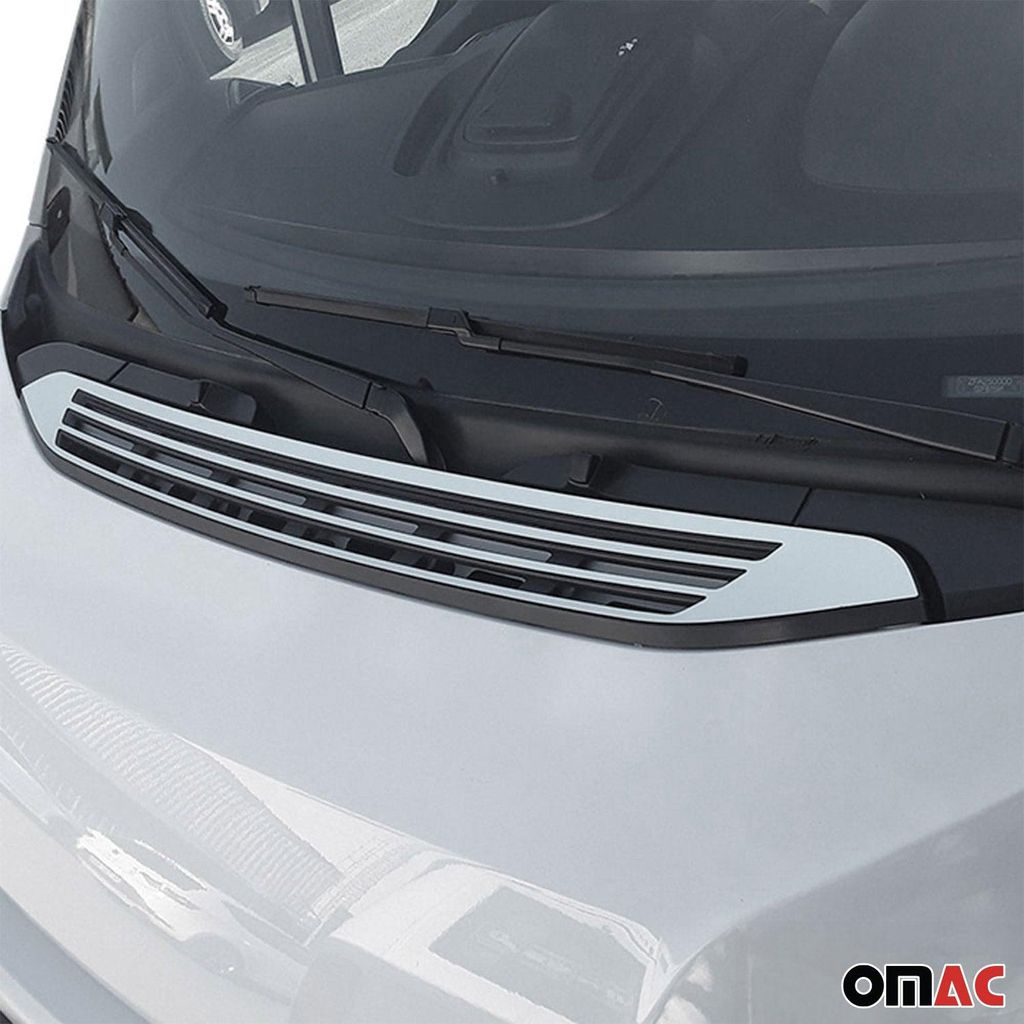 Kühlergrill Leisten Grillleisten für Citroen Jumper 2014-2025 Edelstahl Silber