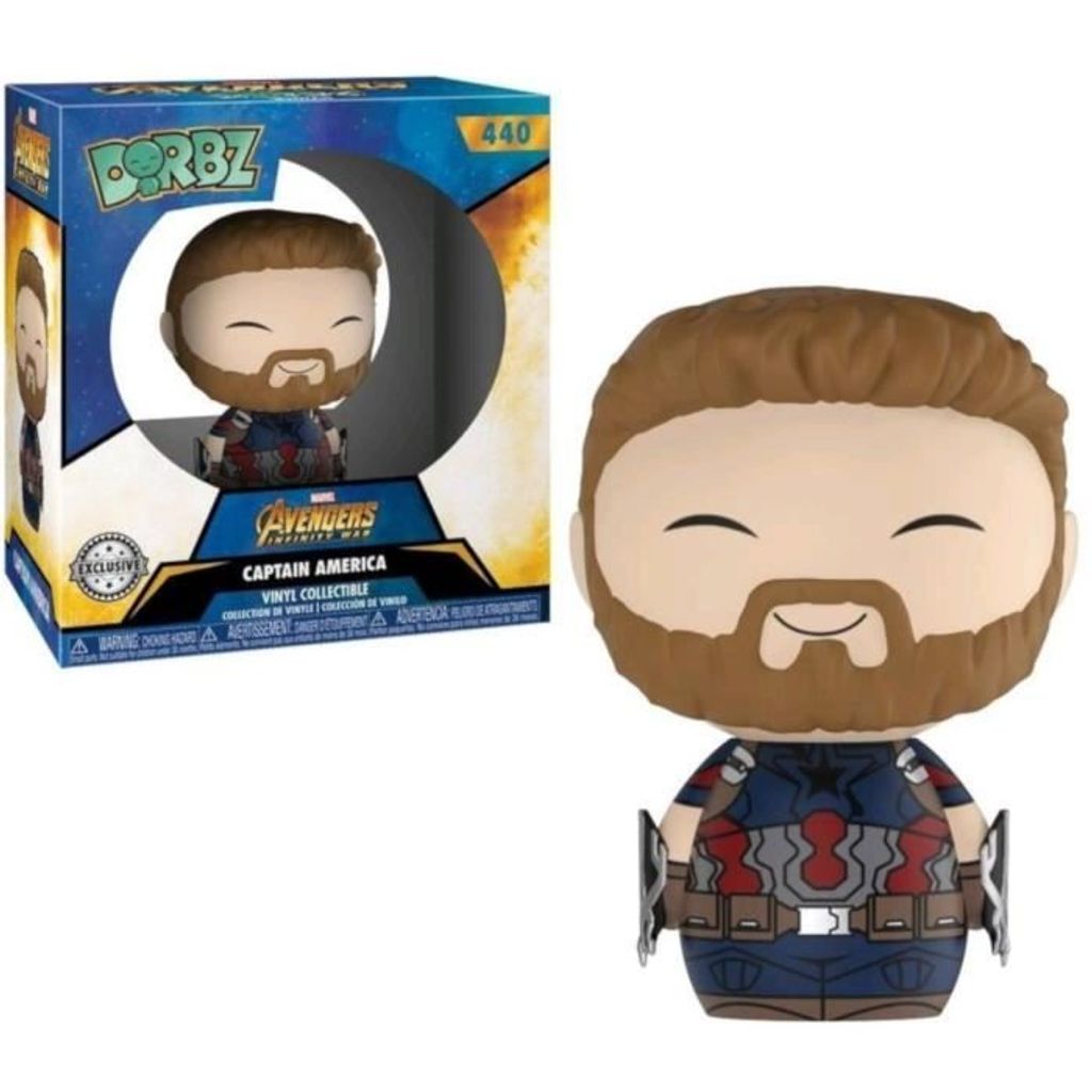 Funko Captain America Marvel Dorbz Infinity War 440 One Size