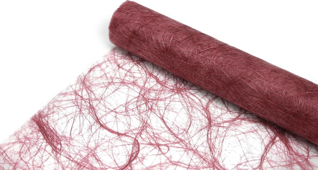 Sizoweb Tischband - Hussenband - altrosa - 7,9 cm - 50 Meter auf der Rolle - 64 044-R 079