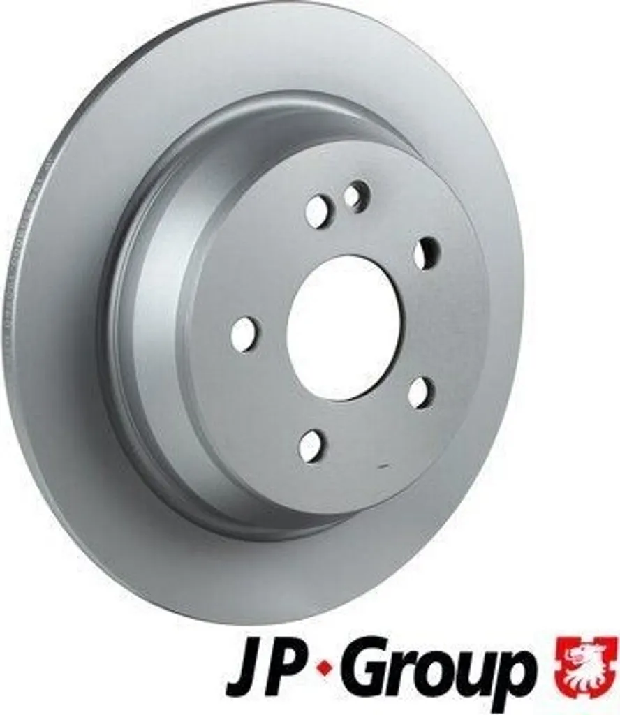 2x JP GROUP Disque de frein 1363203000 arrière 296mm pour essieu