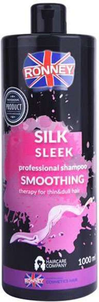 Ronney Silk Sleek Smoothing Shampoo 1000 ml Produktbild 