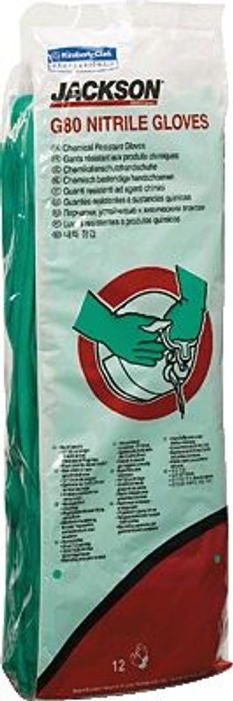 JACKSON Chemikalienschutzhandschuhe G80 NITRILE