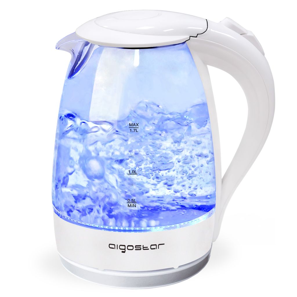 Wasserkessel elektrischer Kocher Glaswasserkessel Wasserkocher Beleuchtung 