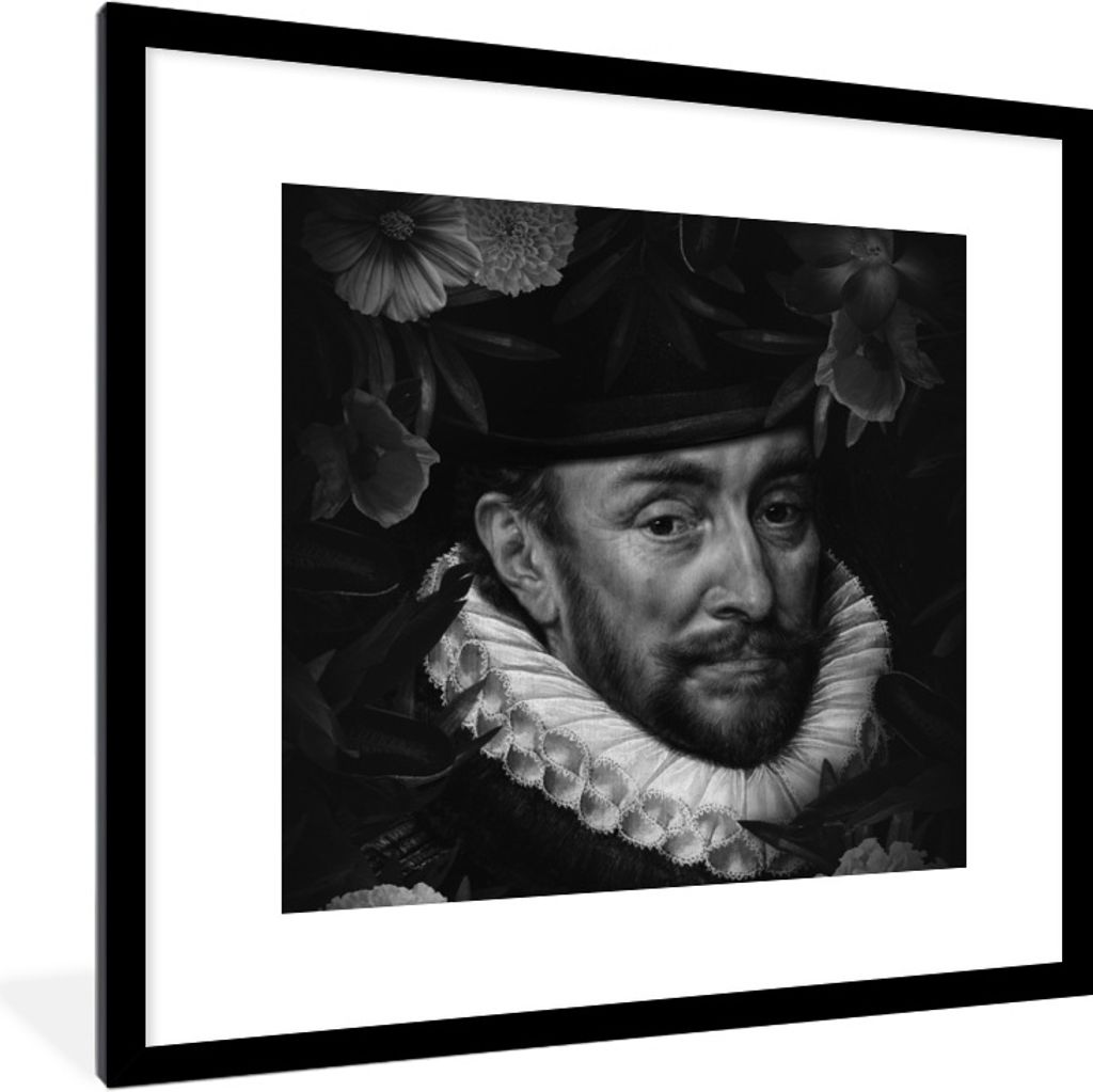 MuchoWow® Gerahmtes Poster Porträt von Wilhelm I. - Adriaen Produktbild 