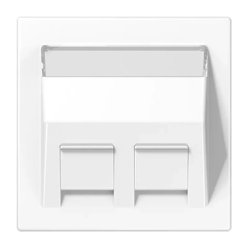 Plaque de recouvrement Jung pour adaptateurs - Accessoire de finition