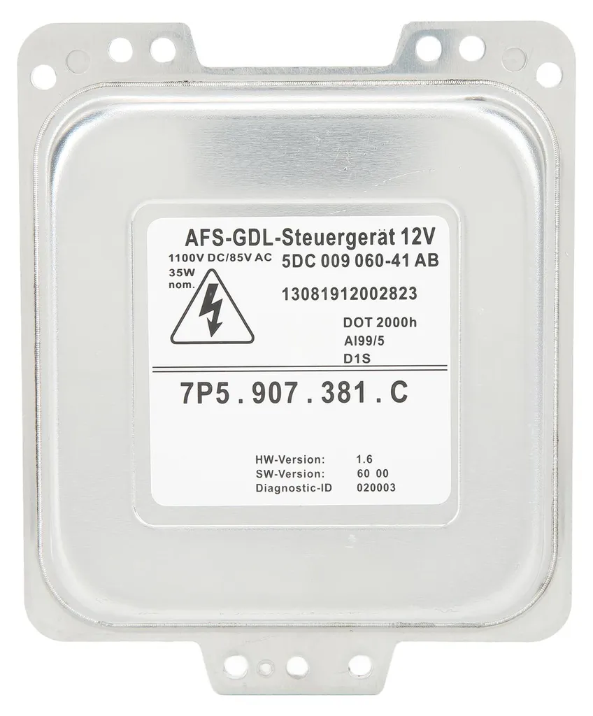 Bloc de commande de phares HID D1S 7P5907381C pour SUV Cayenne 92A
