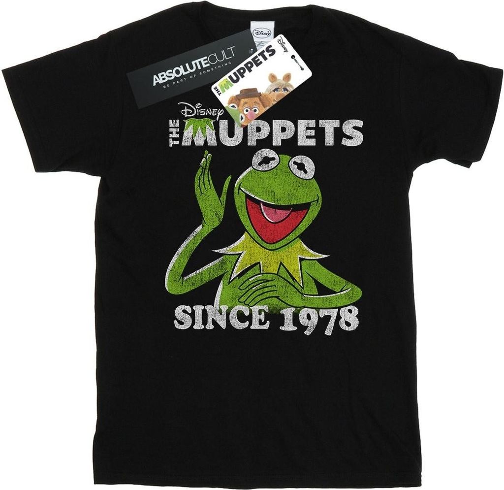 Disney - "The Muppets Since 1978" T-Shirt für Herren BI51474 (L) (Schwarz)