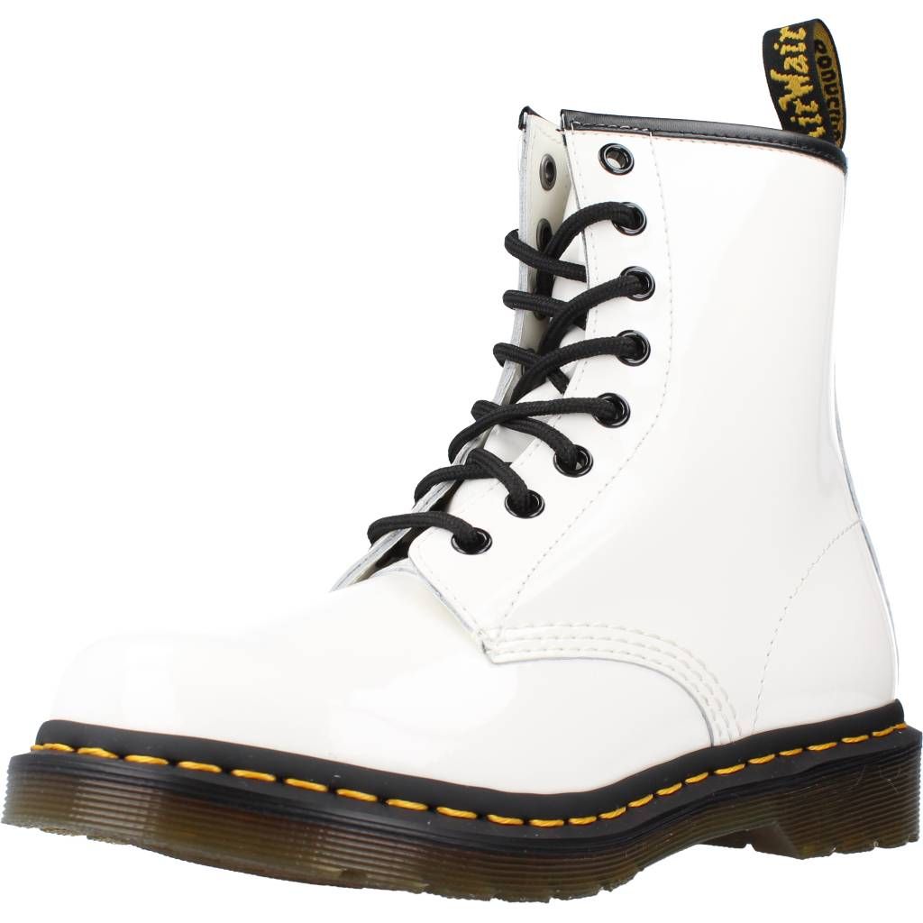 DR. MARTENS Stiefeletten PATENT LAMPER , Weiß:36