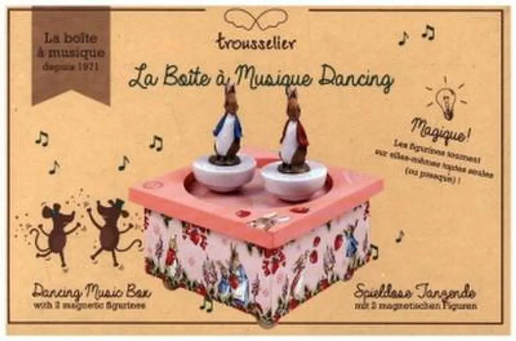 Boîte à Musique Pierre Lapin pour Endormir Bébé et Rituel de Nuit