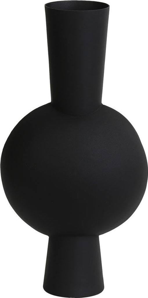 Light & Living - Vase KAVANDU - 22x14x40cm - Schwarz Produktbild 