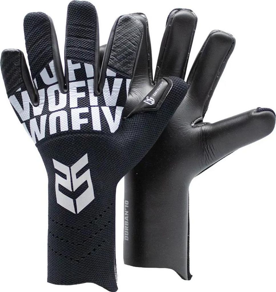 Twofive Durban10 Pro Junior-torwarthandschuhe Schwarz 7 Kinder Schwarz 7