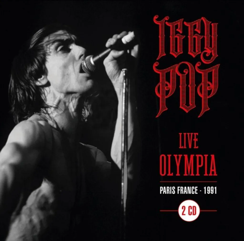 Iggy Pop Live at Olympia Paris 91 CD - Album Live Rock Culte Collector