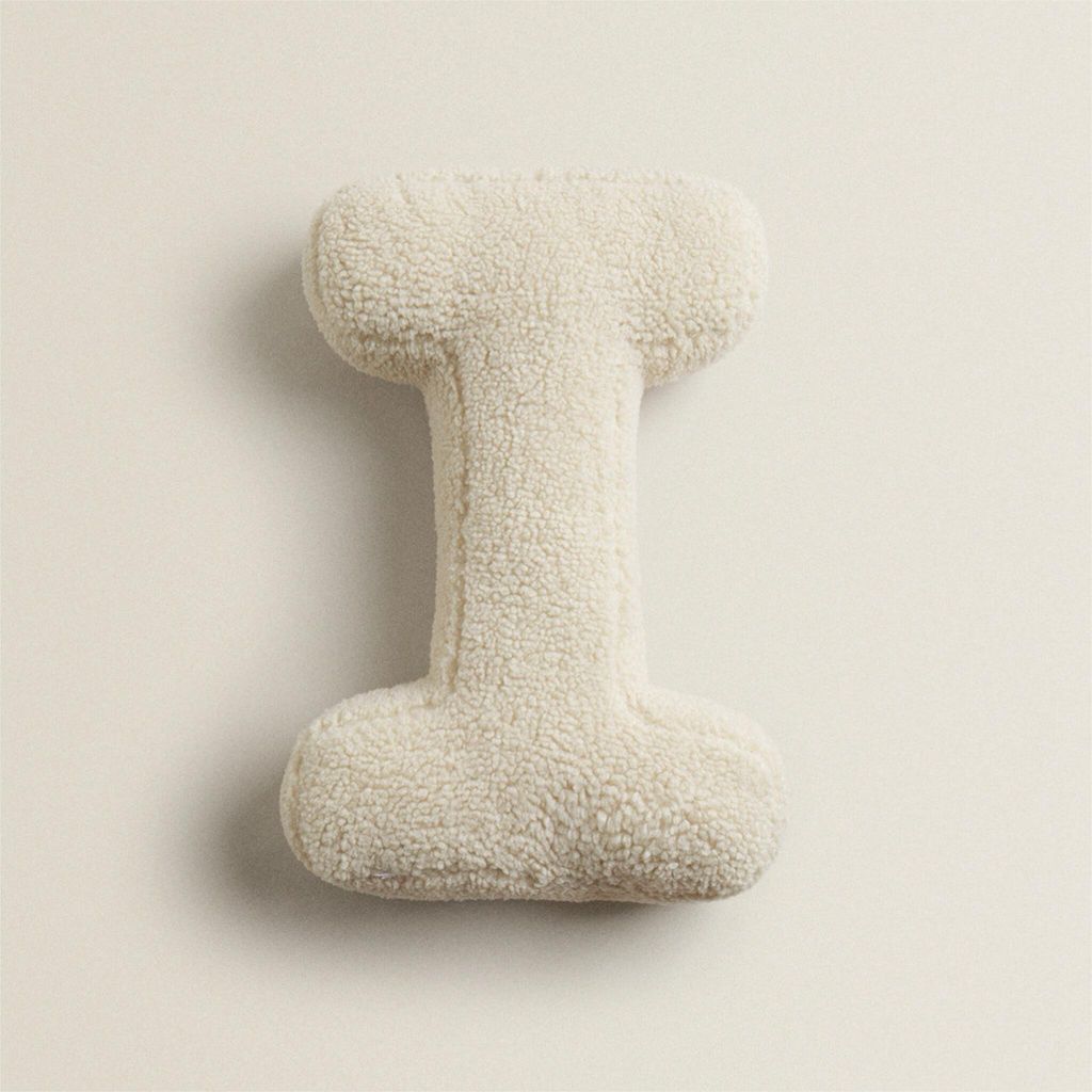 38X30 cm Alphabet Kissen, Wohnzimmer Sofa Alphabet Kissen, Home Dekorative Kissen, Alphabet: I