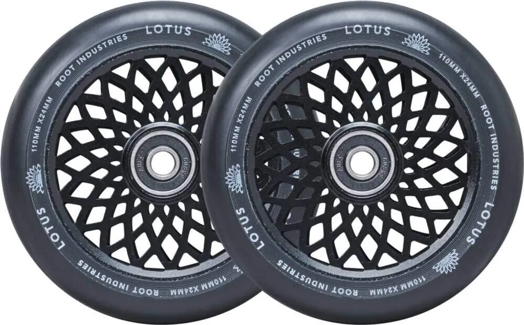 Dites Adieu aux Vibrations : Roues Root Lotus 110mm pour Trottinette