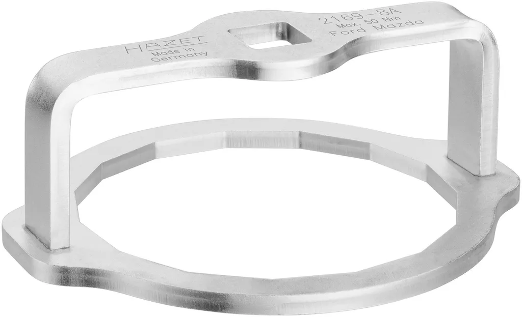 Chiave Filtro Olio 74mm 15 Lati Hazet 2169-8A | Acciaio Professionale 1/2"