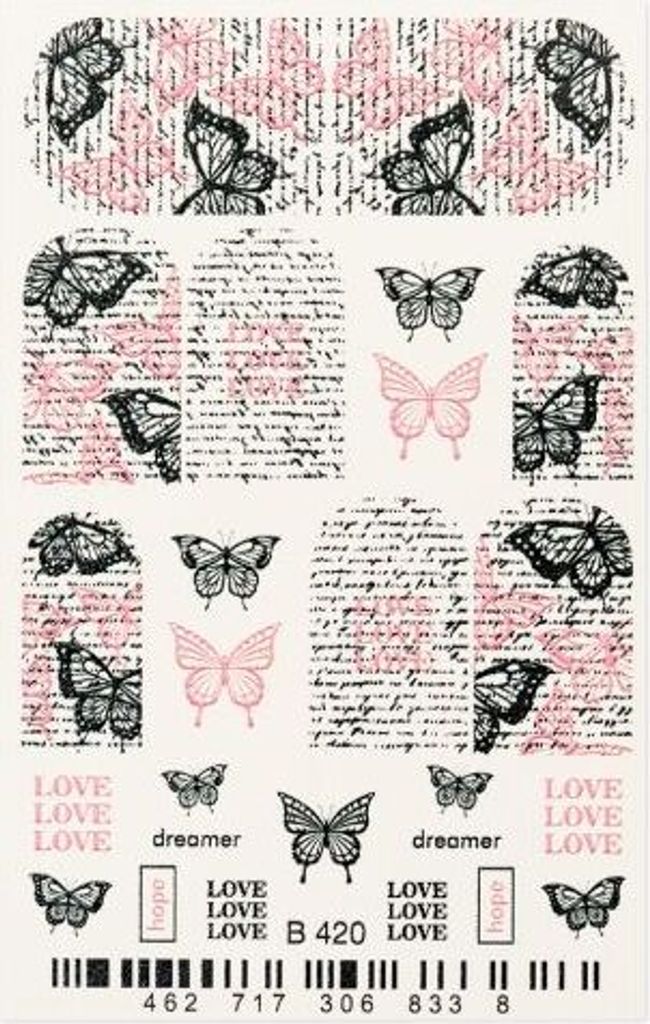 Cupio Nageltattoo B420