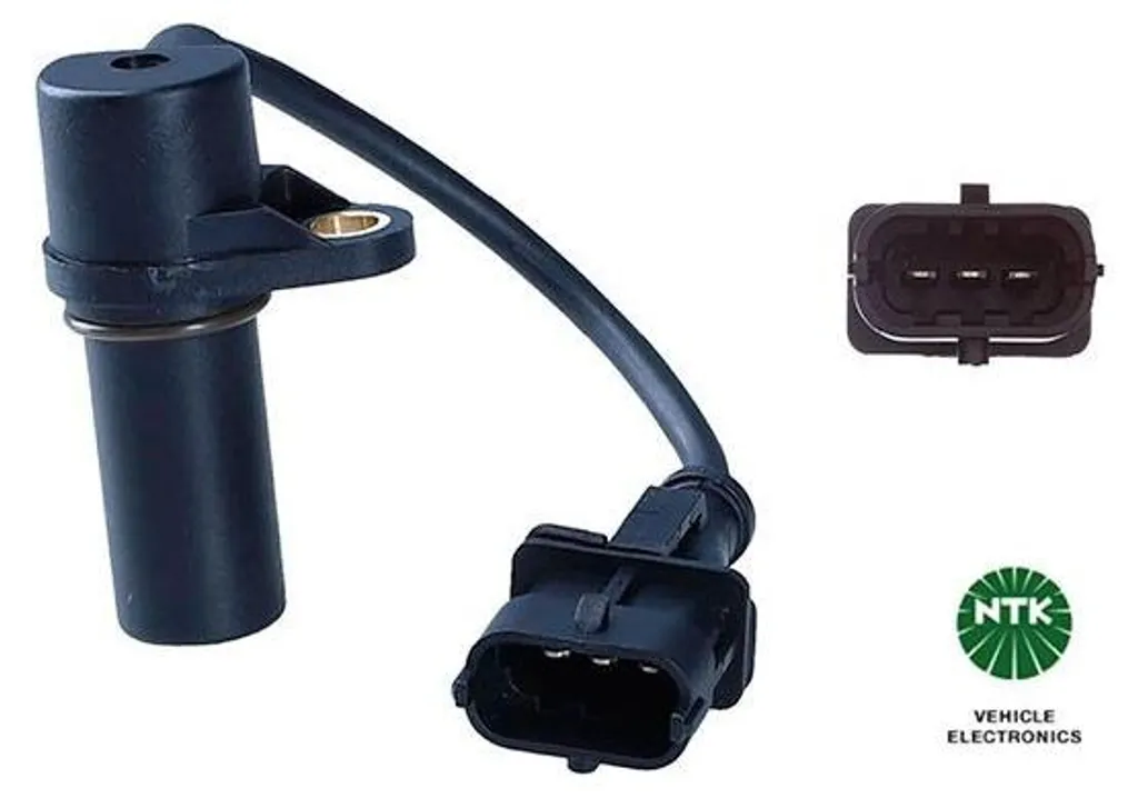 Capteur de régime vilebrequin NTK avec câble 3 pins pour BMW Série 5