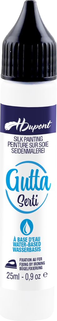 H Dupont 6x Gutta/Serti auf Wasserbasis, 25ml, Weiß - Weiß DU0630025010C