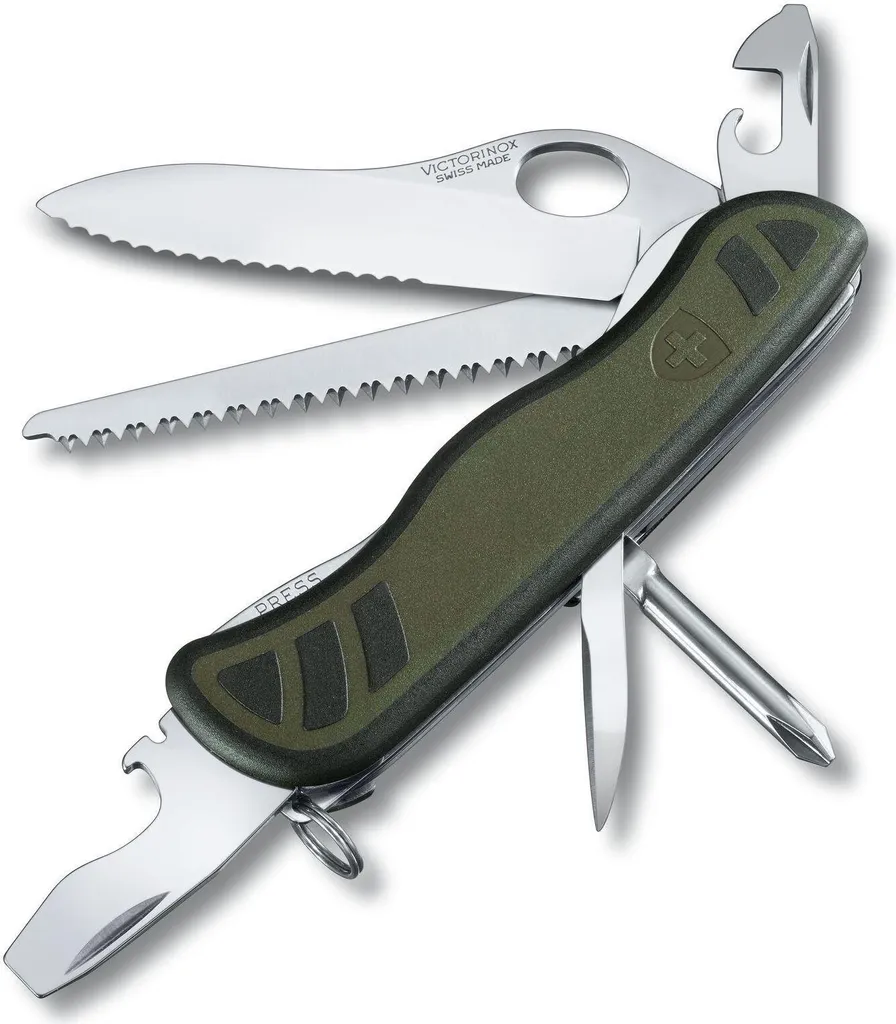 Couteau suisse de soldat 08 Victorinox pour bushcraft et bivouac