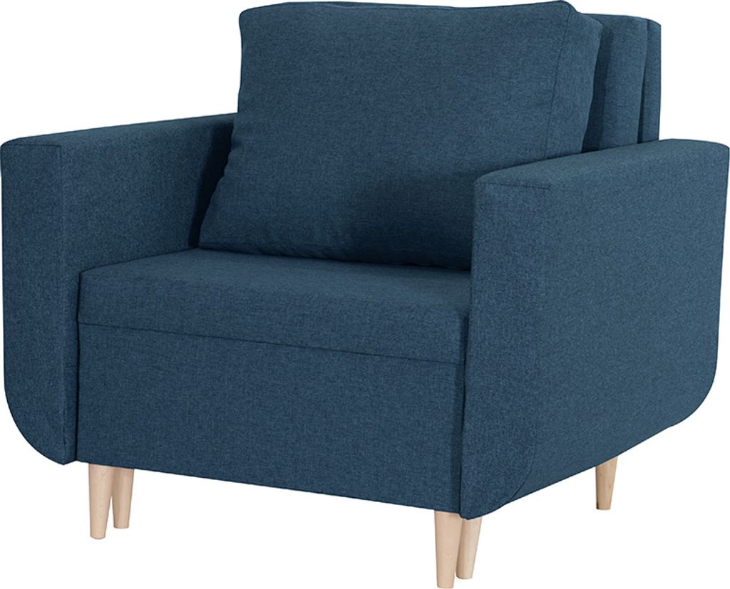 DORO Sessel mit Schlaffunktion - Marineblau