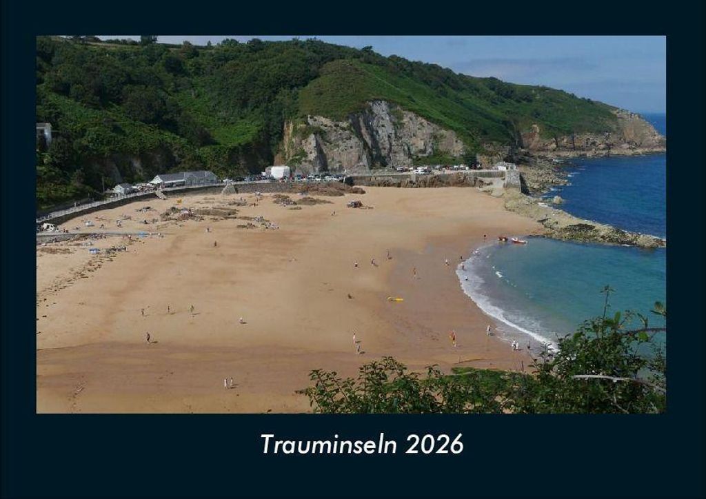 Trauminseln 2026 Fotokalender - Querformat DIN A4, Monatskalender mit Bild-Motiven aus Fauna und Flora, Natur, Blumen und Pflanzen