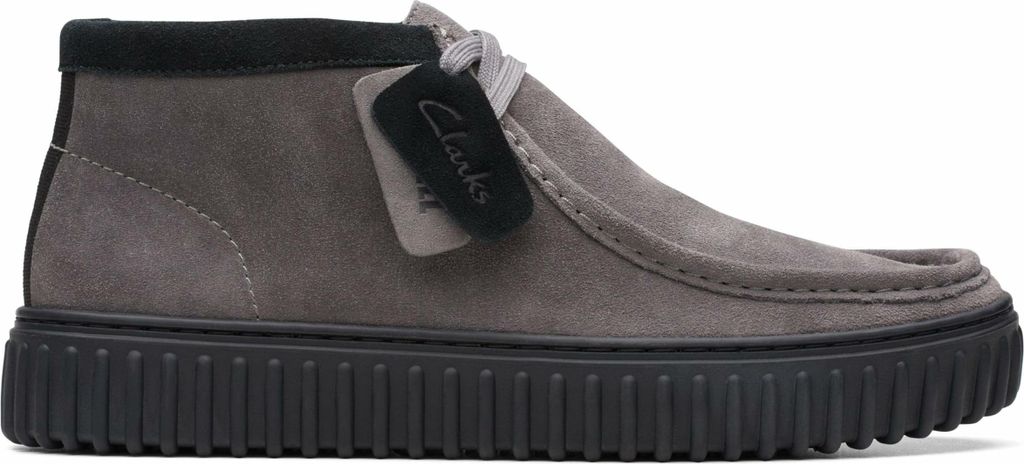 Clarks Mokassins Schnürschuhe Torhill Hi Herren 31373131363731 Grau 42 EU