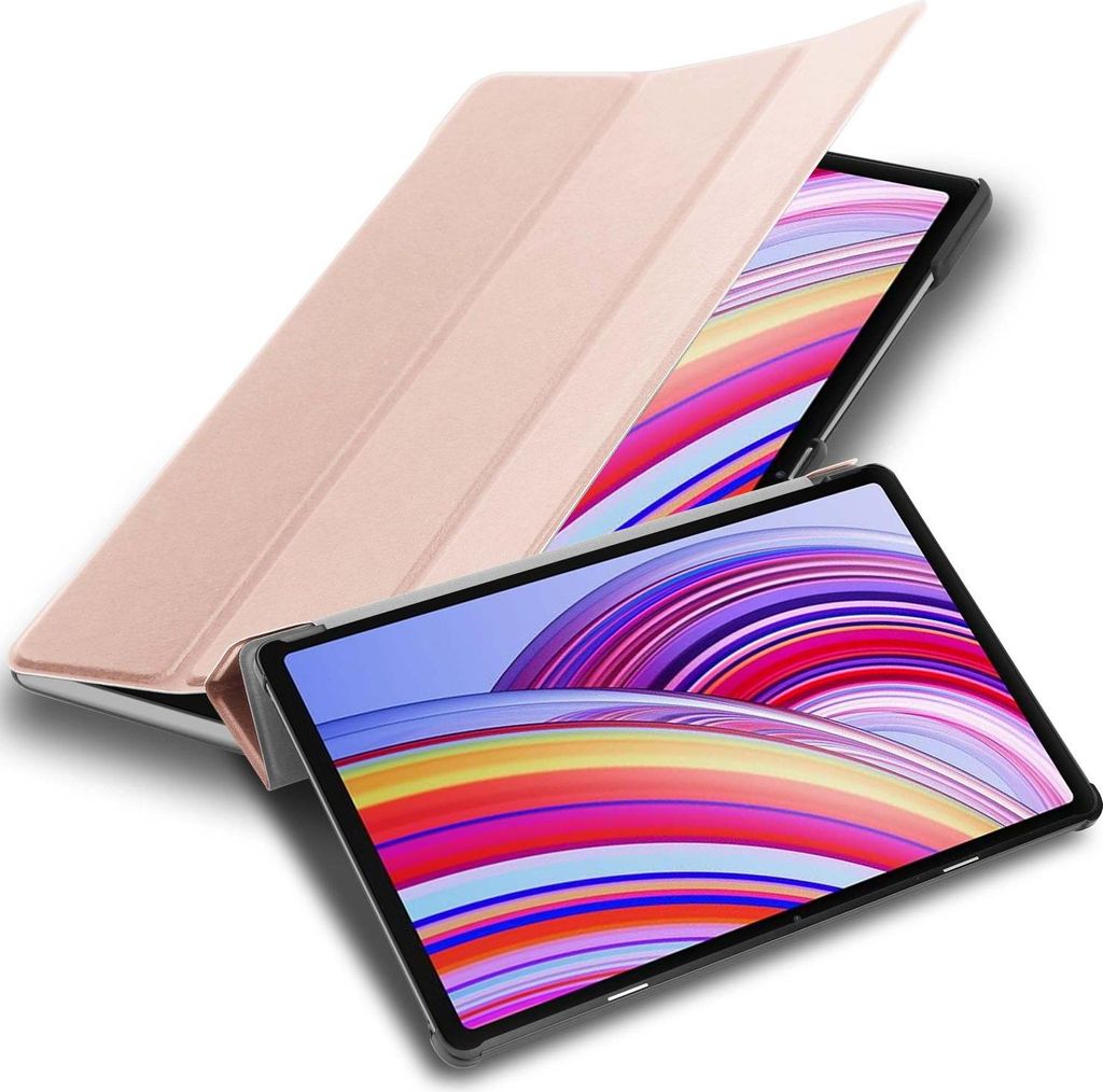 Cadorabo Hülle für Xiaomi Redmi Pad Pro Schutzhülle in PASTELL ROSÉ GOLD Tablet Hülle Case Cover Book Etui