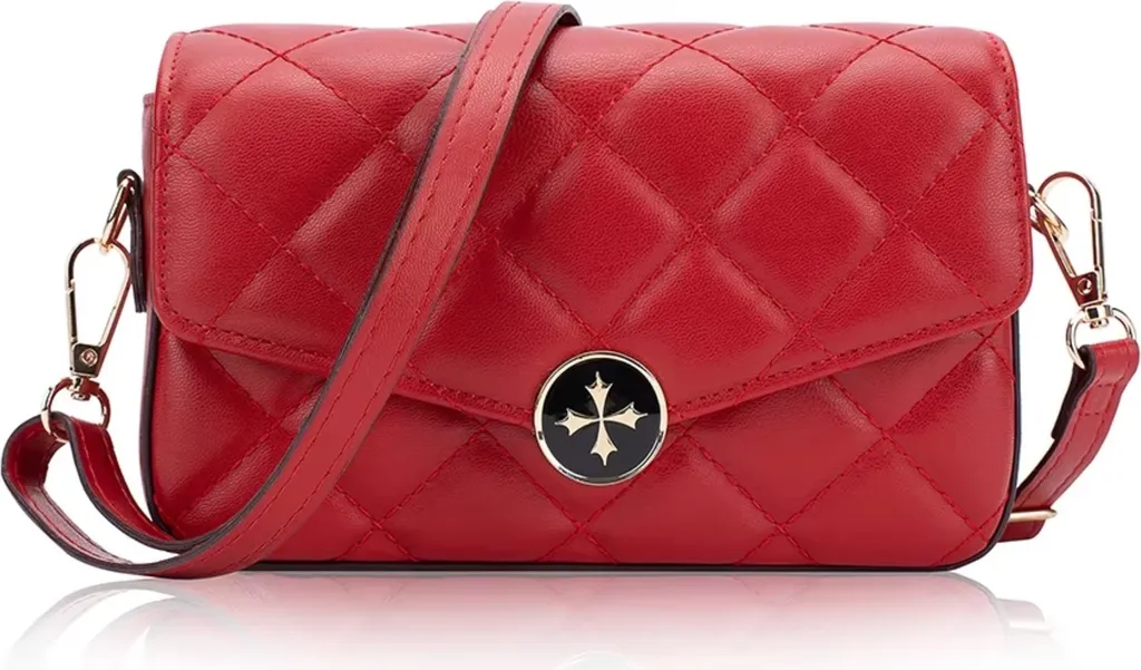 Borsa a Tracolla Baellerry Rossa KP35994: Pratica per Tutti i Giorni