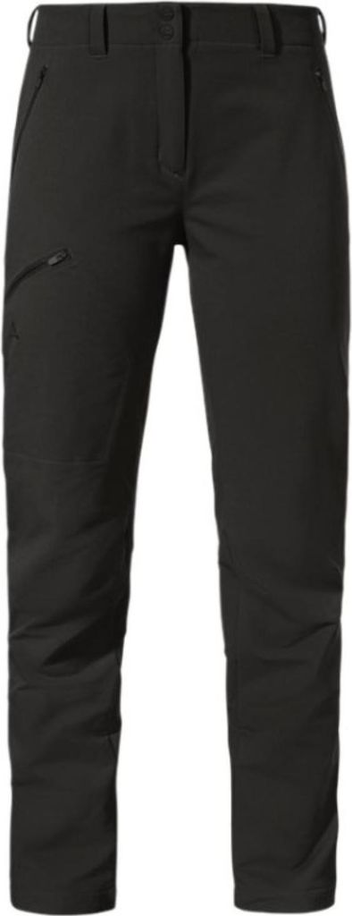 Schöffel THERMAREST Pants Ascona Warm L warme Damen Wanderhose schwarz schwarz 36