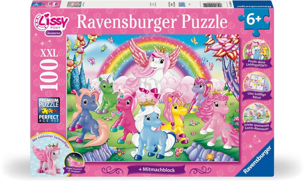 Lissy Pony Activity Puzzle Ravensburger 12004014 Zdjęcie produktu 