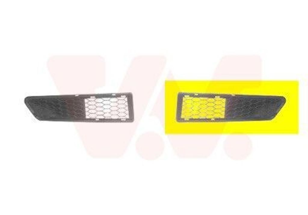 VAN WEZEL Lüftungsgitter Grill Stoßfänger für DACIA LOGAN (LS)