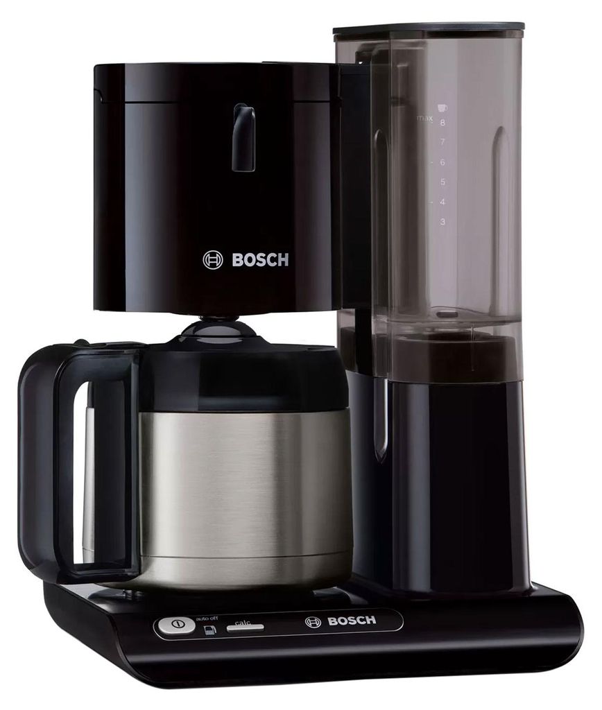 Bosch TKA8A053, Kávovar, 1,1 L, Mletá káva, 1100 W, Čierna Obrázok produktu 