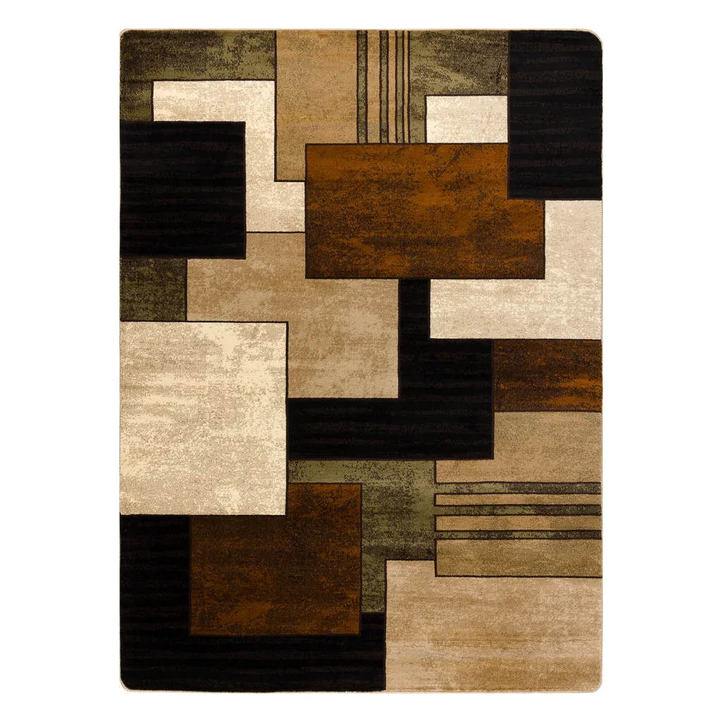 Moquette ROYAL 5367 Anti-Bruit et 3D : Solution Sol Noir Marron 250x350 - 3