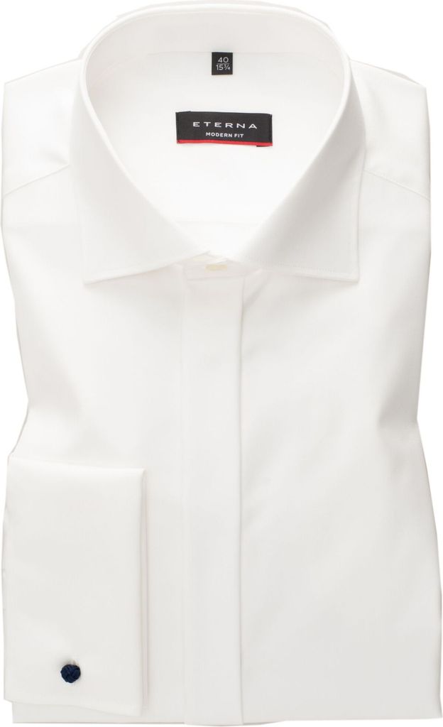 Eterna - Modern Fit - Bügelfreies Herren Langarm Hemd, (8817 X362), Größe:39, Farbe:Champagner (21)