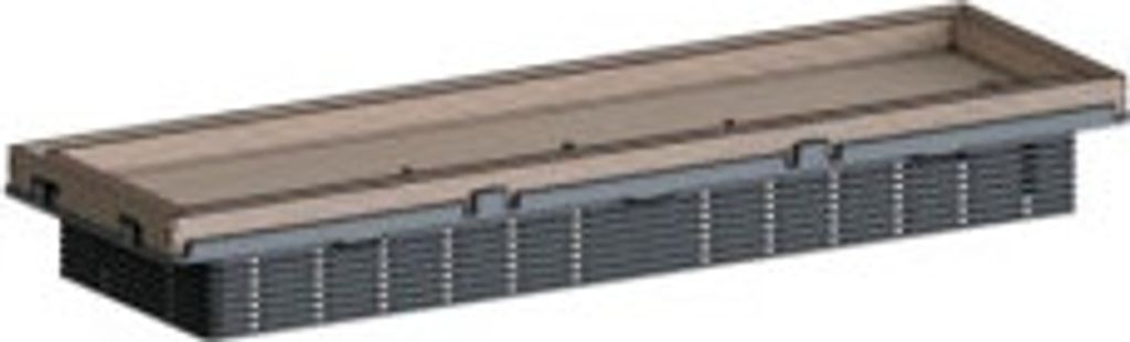 Dallmer 527554 Duschrinne CeraFrame Connect,