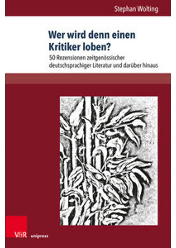 Livre essai Wer wird denn einen Kritiker loben ? pour collectionneur
