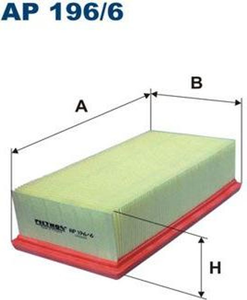 FILTRON AP 196/6 Luftfilter OE 9674725580 kompatibel mit 308, 301, 208, 2008, Crossland X, Corsa F, DS3, C4, C3, C-Elysee