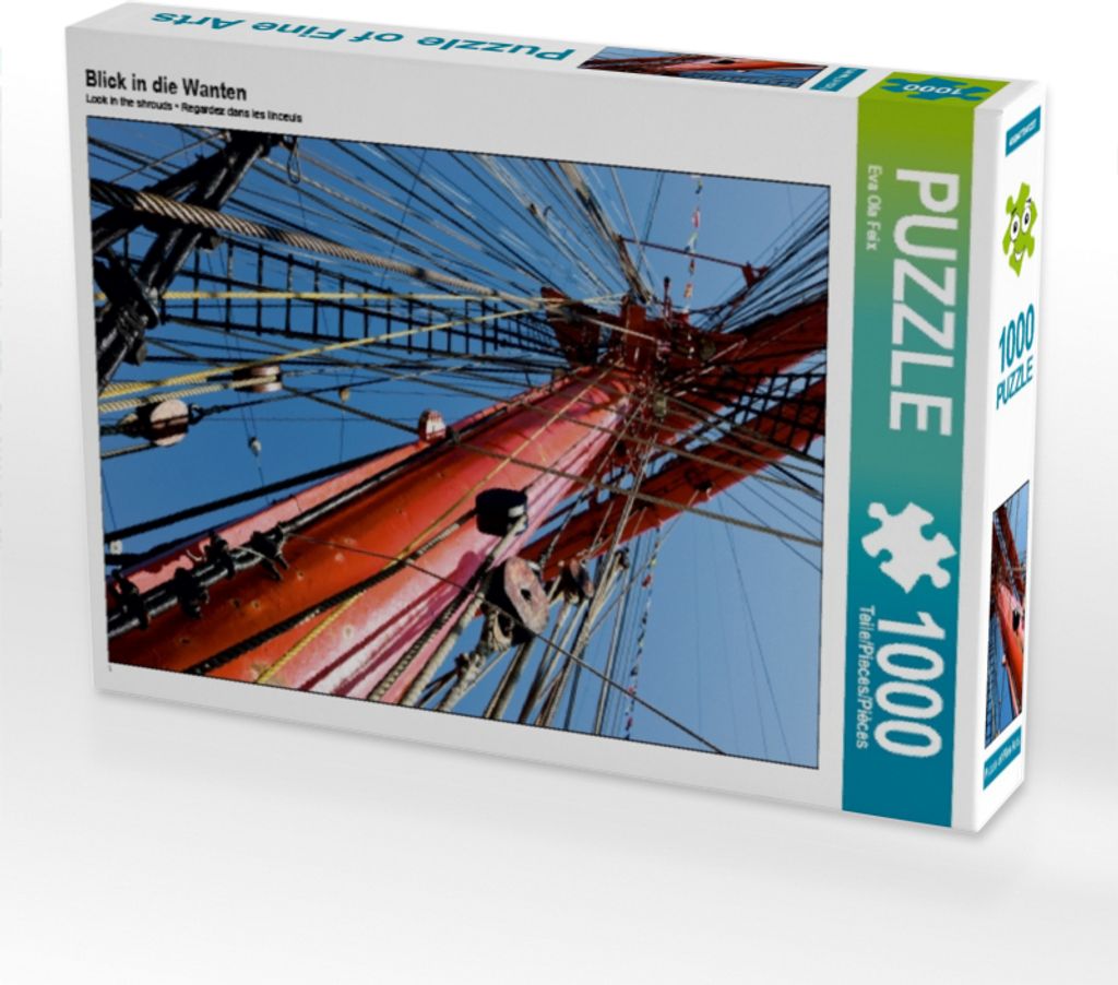 CALVENDO Puzzle Blick in die Wanten | 1000 Teile Lege-Größe 64x48cm Foto-Puzzle für glückliche Stunden