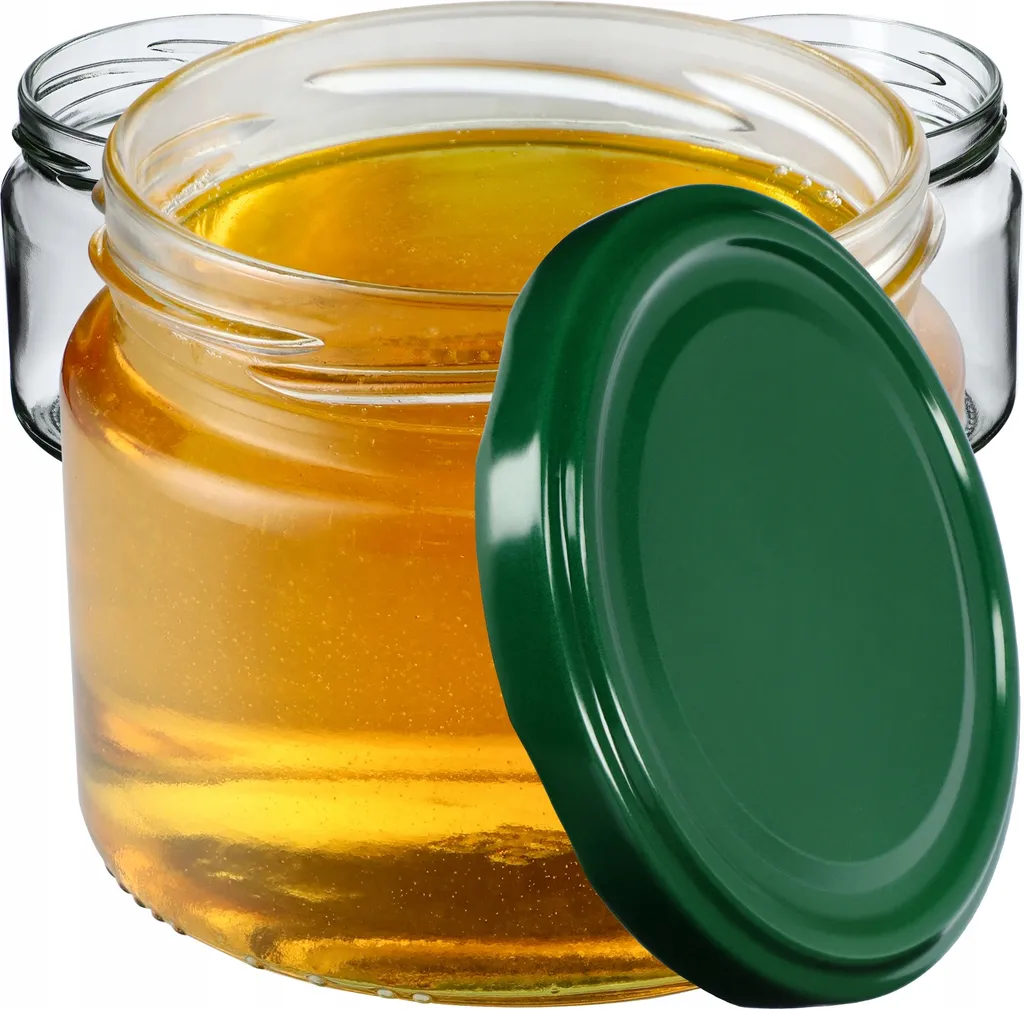 Offerta 20 Barattoli Marmellata KADAX Sonka 330ml Coperchi Verdi