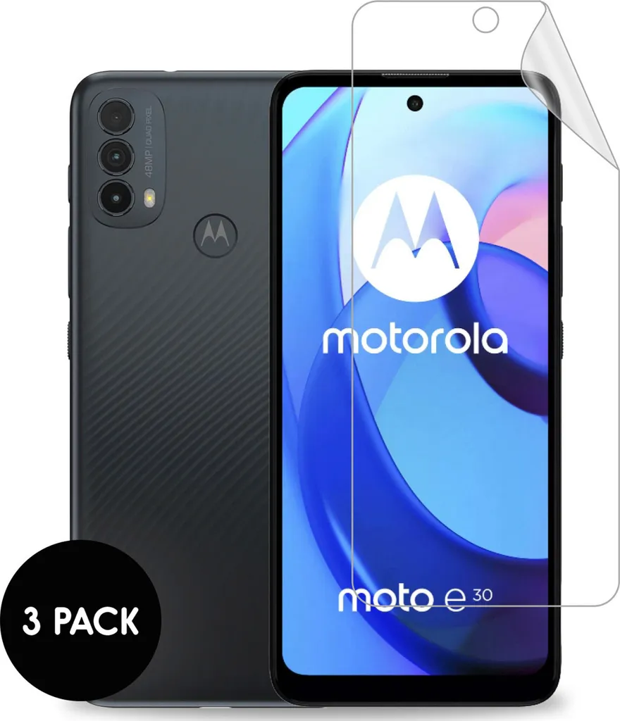 imoshion 3x Pellicola Schermo Motorola Moto E30 E40 | Massima Chiarezza